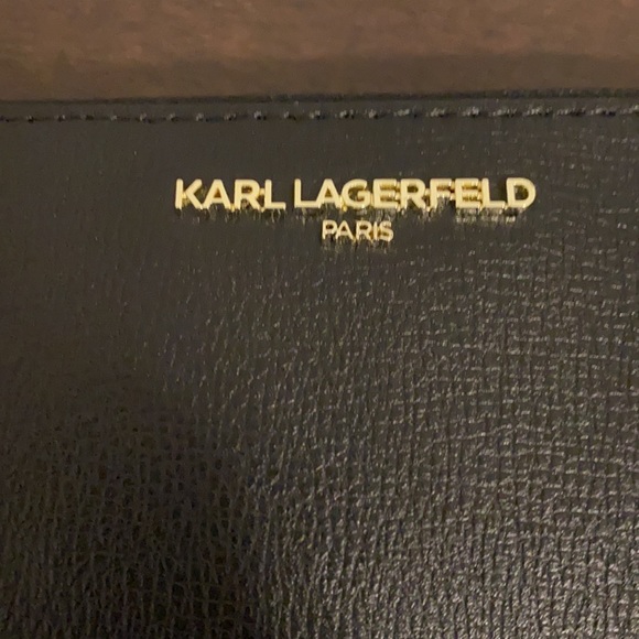 Karl Lagerfeld Black leather wallet - Picture 7 of 8